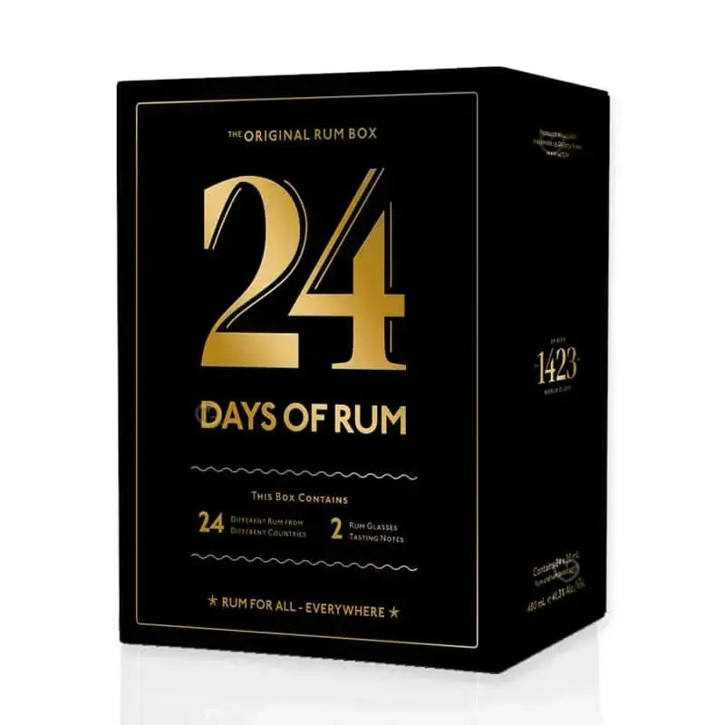 Calendrier de l'Avent 2024 24 Days of Rum 2024 Edition Black Expédition offerte Les 2 cavistes