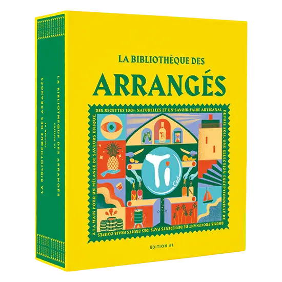 Calendrier de l'Avent Ti Ced 2024 Edition Rhum Arrangé La Bibliothèque Les 2 cavistes