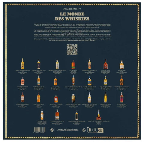 Calendrier de l'Avent Whisky Le Monde des Whiskies Les 2 cavistes