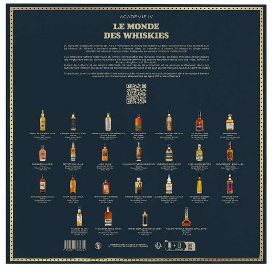 Calendrier de l'Avent Whisky Le Monde des Whiskies Les 2 cavistes