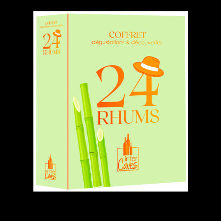 Calendrier de l'Avent Rhum – Coffret 24 Rhums Découverte Les 2 cavistes