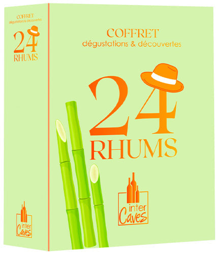 Calendrier de l'Avent Rhum – Coffret 24 Rhums Découverte Les 2 cavistes