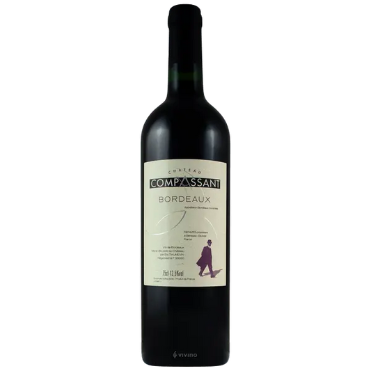 Bouteille de Bordeaux Rouge 2014, Château Compassant - Les 2 cavistes