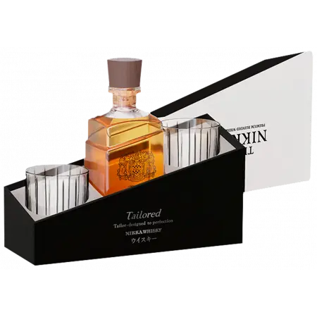 Coffret The Nikka Tailored + 2 verres 70cl 43% Les 2 cavistes