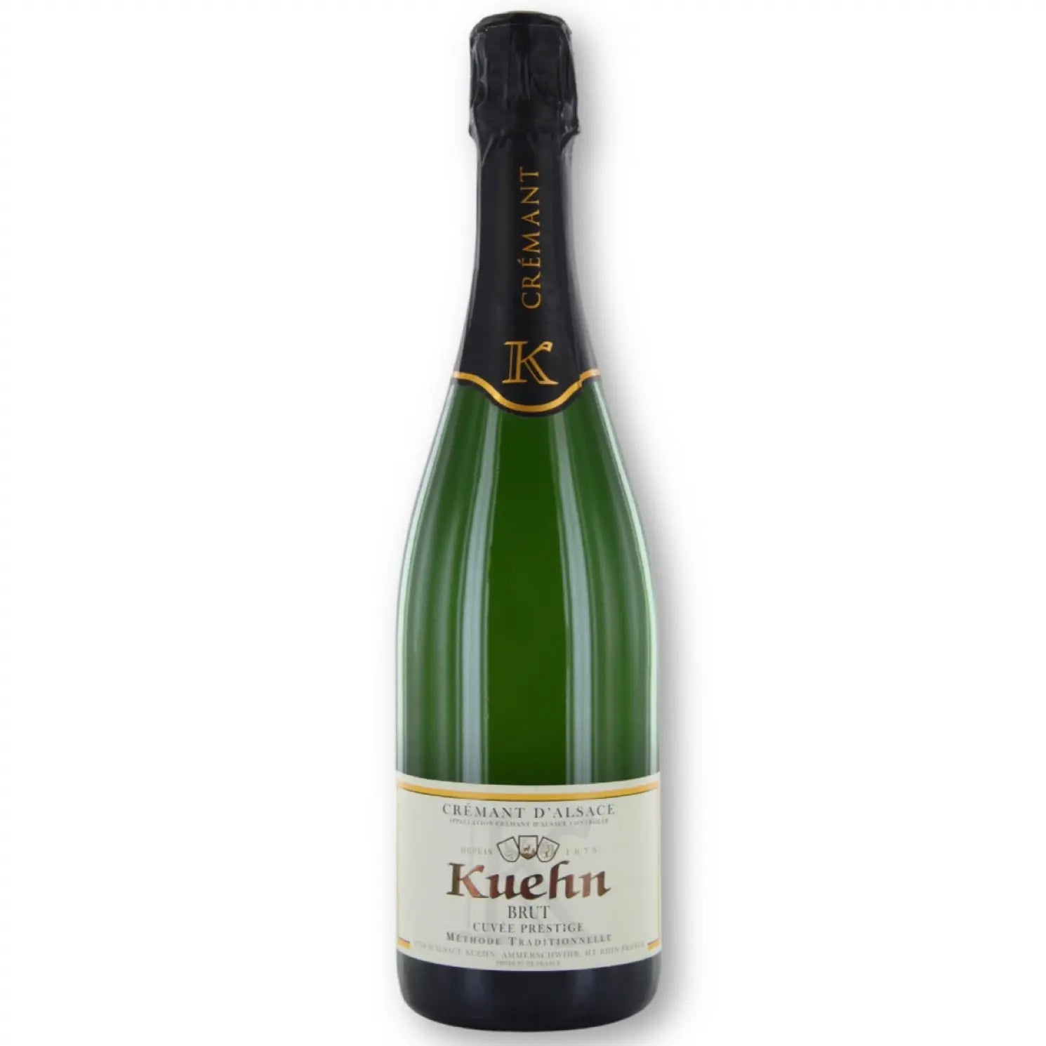 Crémant d'Alsace Brut Blanc de Blancs Kuehn Prestige Les 2 cavistes