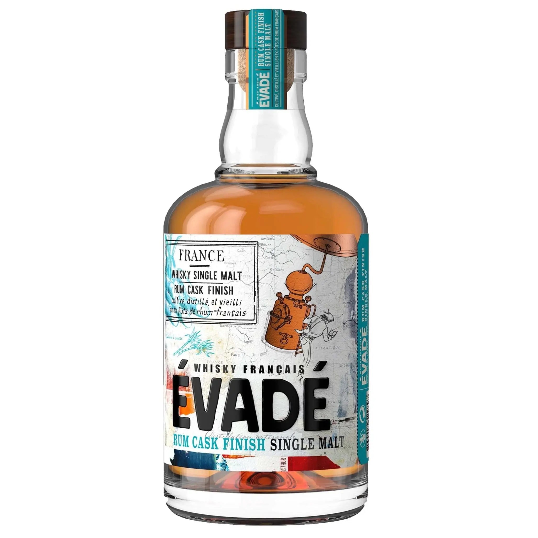 Evadé Rum Cask Finish 43% 70cl Les 2 cavistes
