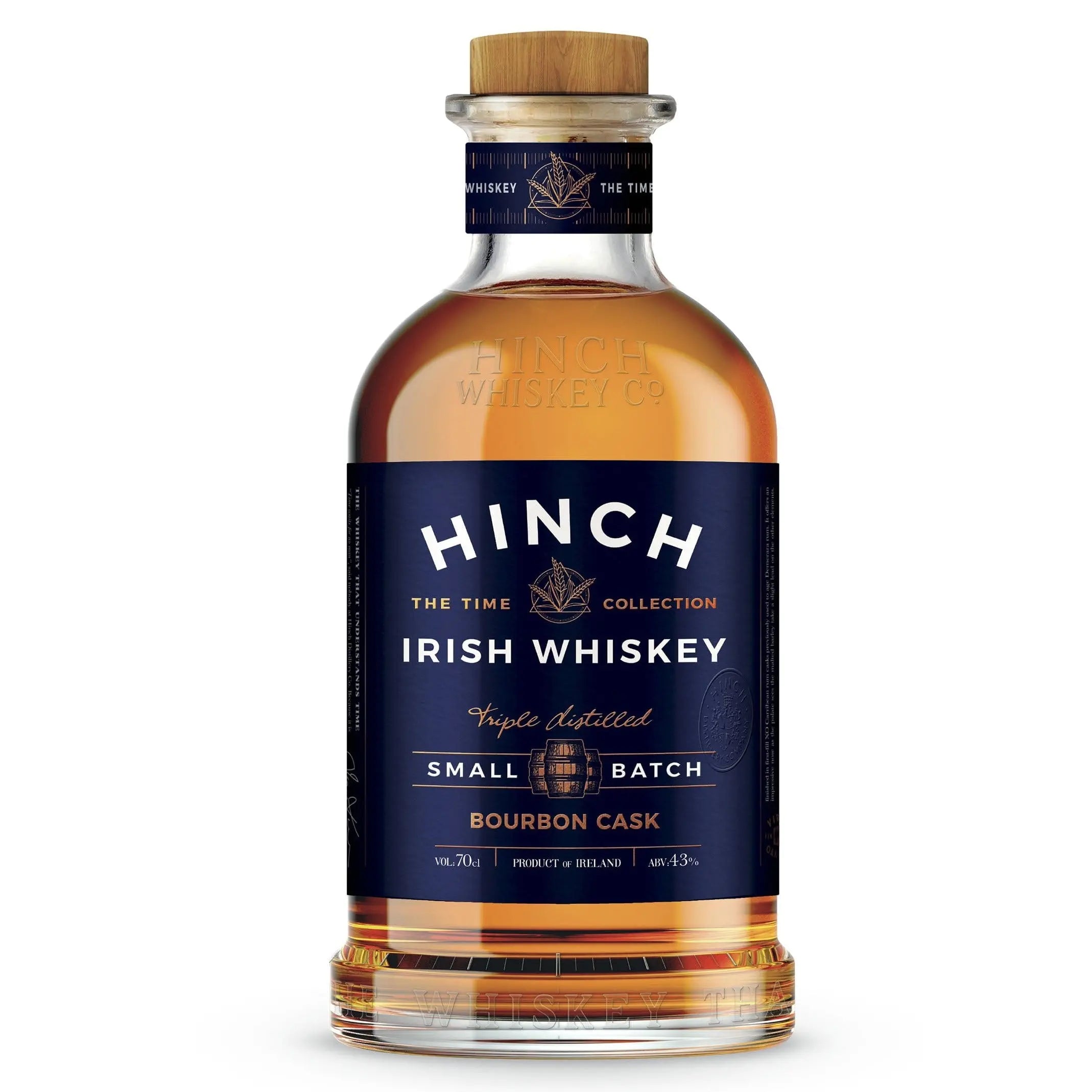 Hinch Whiskey Small Batch Bourbon Cask 43% 70cl Les 2 cavistes