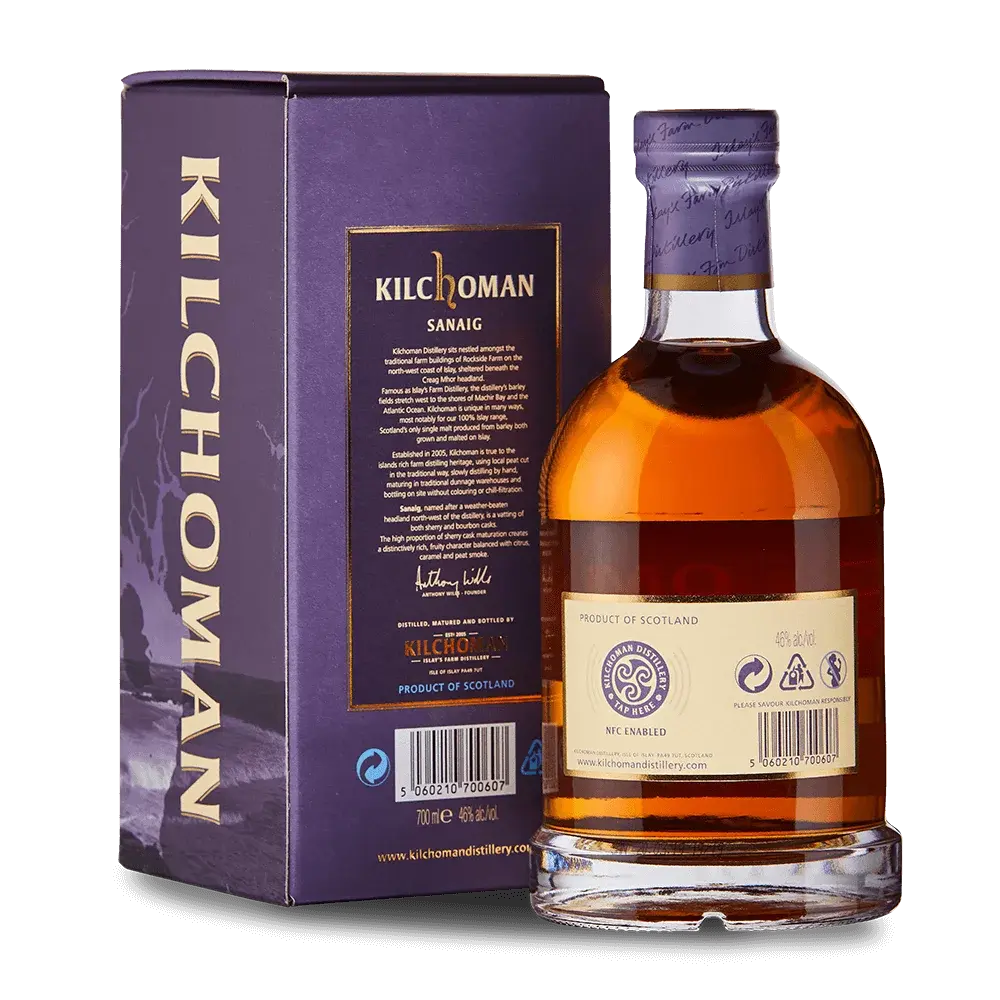 KILCHOMAN Sanaig 46% Les 2 cavistes