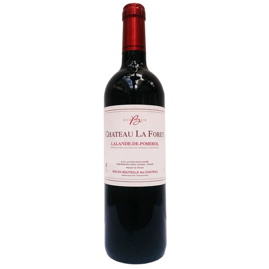 Lalande de Pomerol château La Forêt chateau laforet 2019