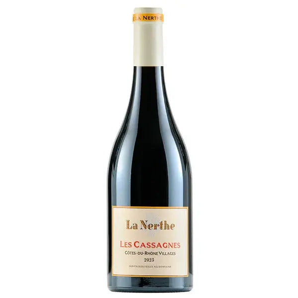 Bouteille Les Cassagnes de La Nerthe 2023, Château La Nerthe, AOP Côtes-du-Rhône Villages, 75 cl