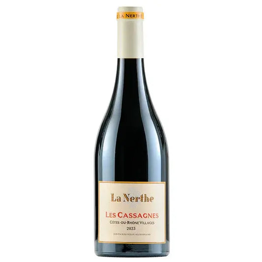 Bouteille Les Cassagnes de La Nerthe 2023, Château La Nerthe, AOP Côtes-du-Rhône Villages, 75 cl