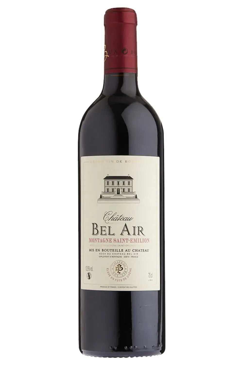 Montagne Saint Emilion château bel air 2016 chateau bel air st emilion