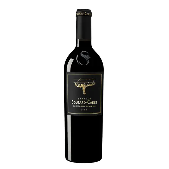 Bouteille de Saint-Émilion Grand Cru Rouge 2017, Château Soutard-Cadet - Les 2 cavistes