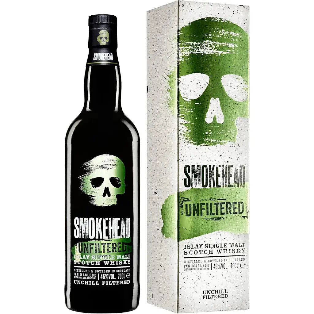 Smokehead Unfiltred 46% 70cl Les 2 cavistes