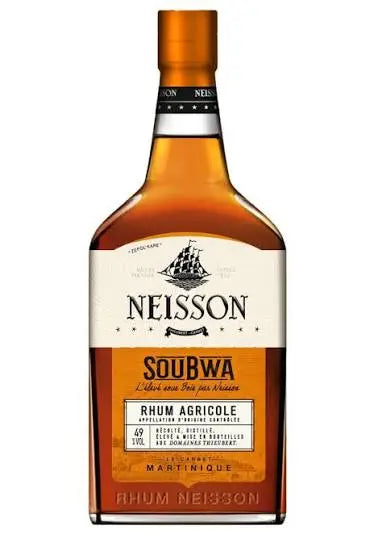 Bouteille de rhum agricole Neisson Soubwa 49° - Les 2 cavistes